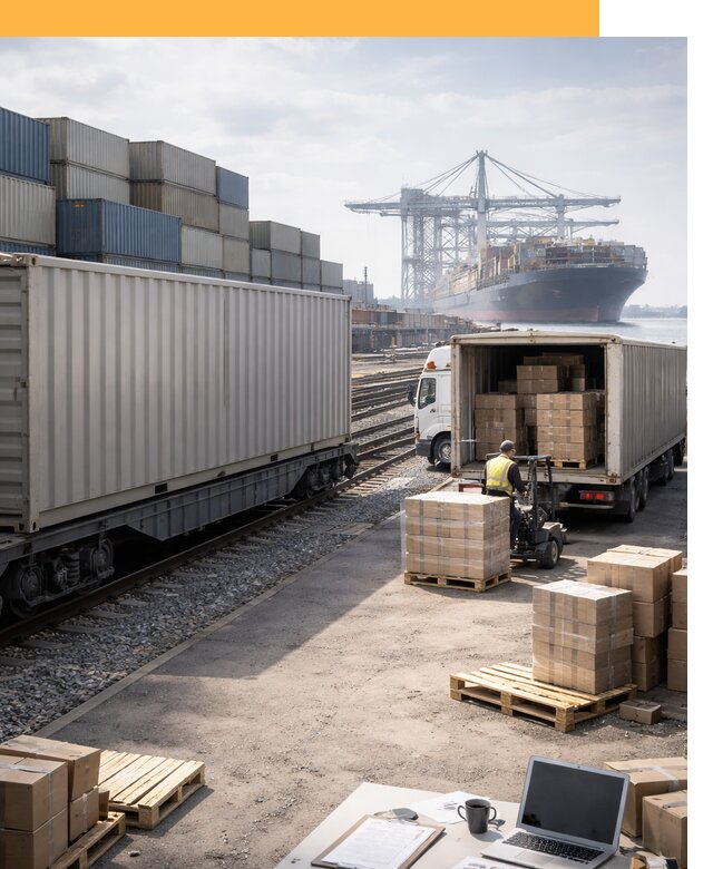 Мультимодальные перевозки грузов по миру от 45621 руб