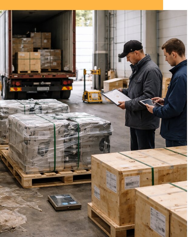 Доставка промышленного оборудования из Китая под ключ от 45621 руб