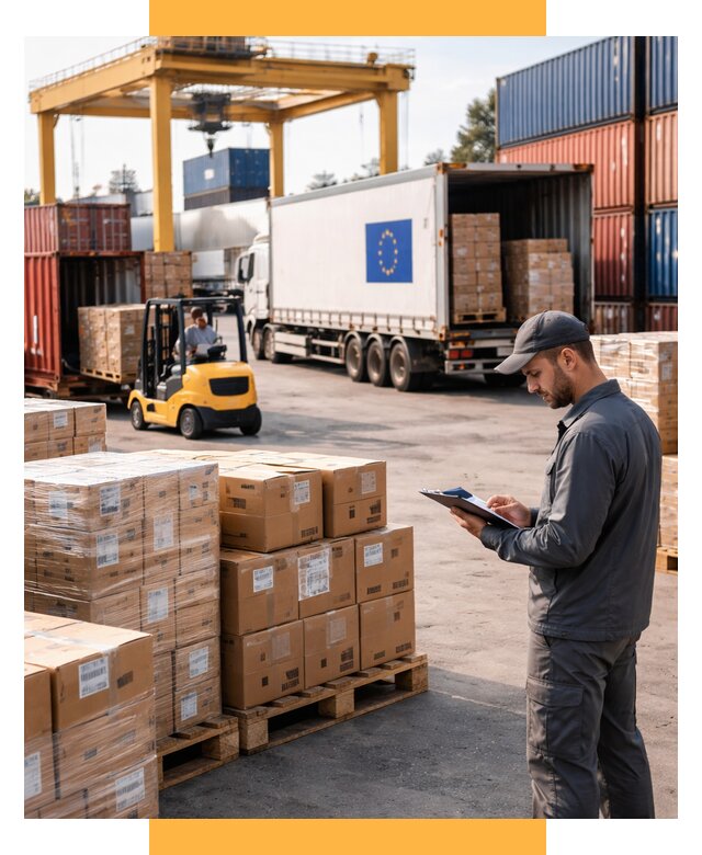 Доставка грузов из Европы от 12166 р., логистика СетСервис-Брб