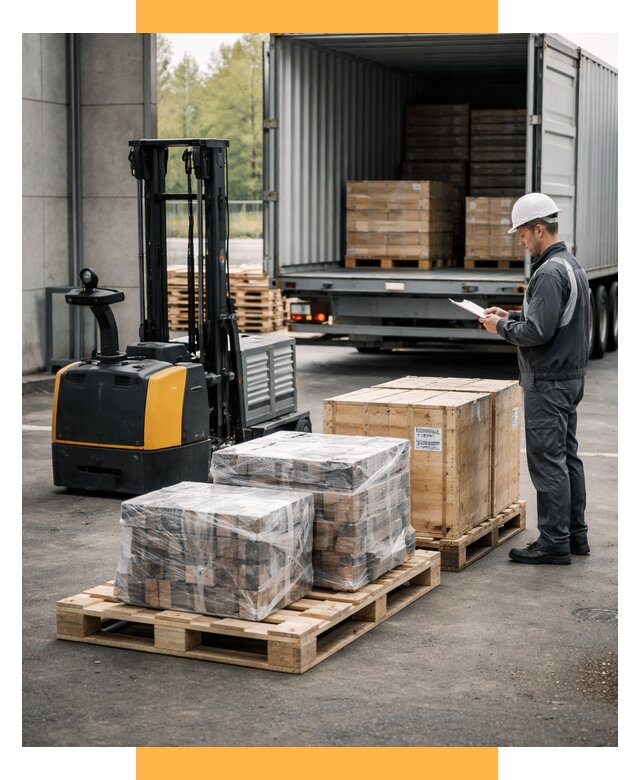 Доставка оборудования из Европы под ключ от 45621 р. | СетСервис-Брб