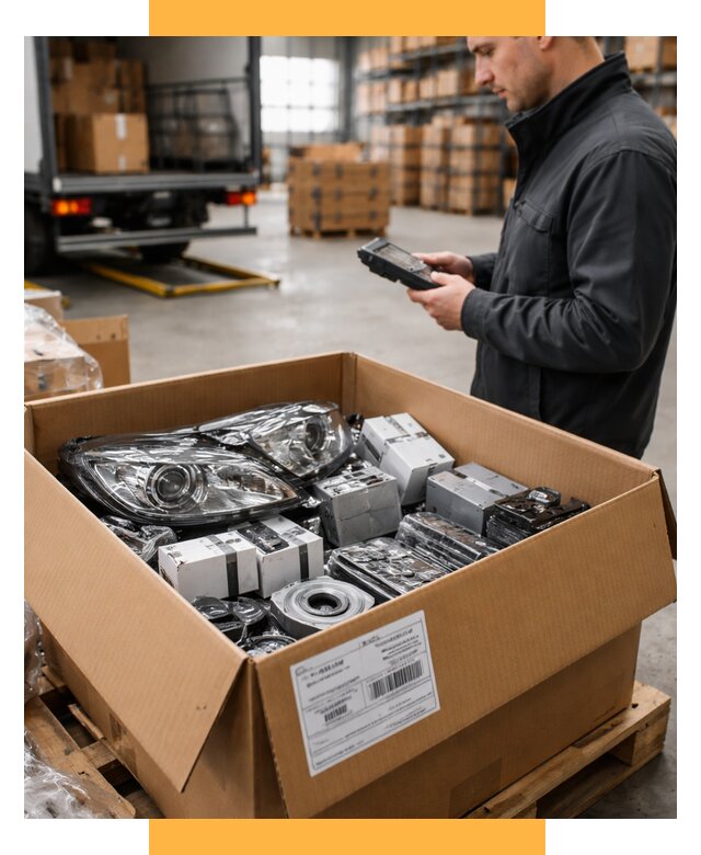 Доставка автозапчастей из Европы под ключ от 12673 р. | СетСервис-Брб