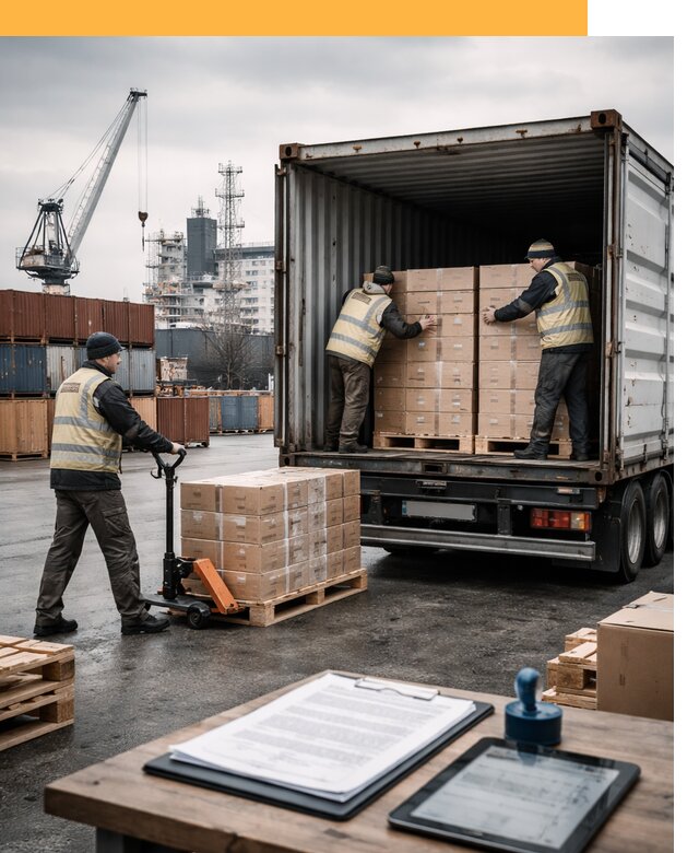 Доставка грузов из Латвии от 25345 руб, морская, авто, авиа