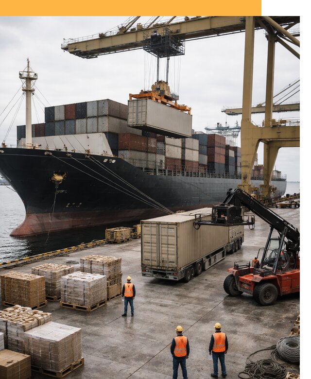 Морские перевозки из Индии: доставка FCL/LCL, таможня от 121656