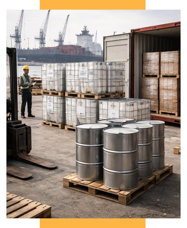 Доставка химического сырья из Индии от 253450 р. | СетСервис-Брб