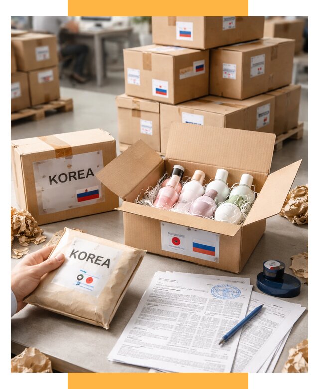 Доставка косметики из Кореи от 8617 р. под ключ | СетСервис-Брб