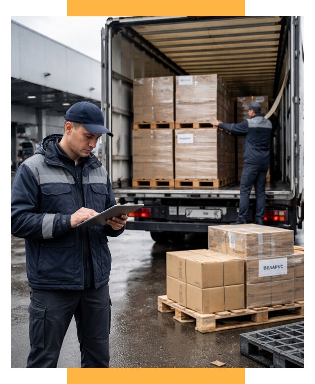 Доставка грузов из Беларуси от 15207 р. логистика СетСервис-Брб