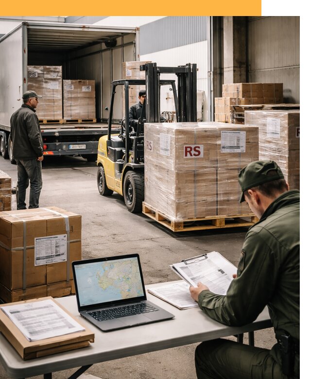 Доставка грузов в Сербию от 45621 руб, международные перевозки