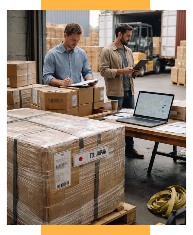 Доставка грузов в Японию от 25345 р., логистика СетСервис-Брб