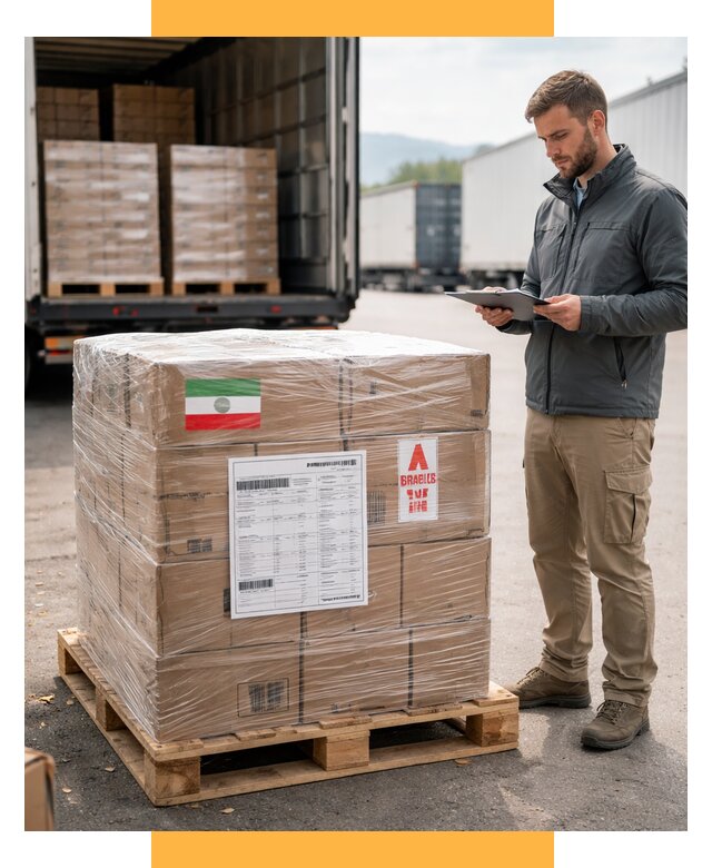 Доставка грузов в Иран от 25345 р., логистика СетСервис-Брб