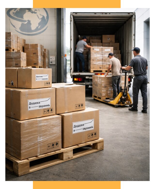 Доставка грузов в Израиль и экспорт от 45621 р. СетСервис-Брб