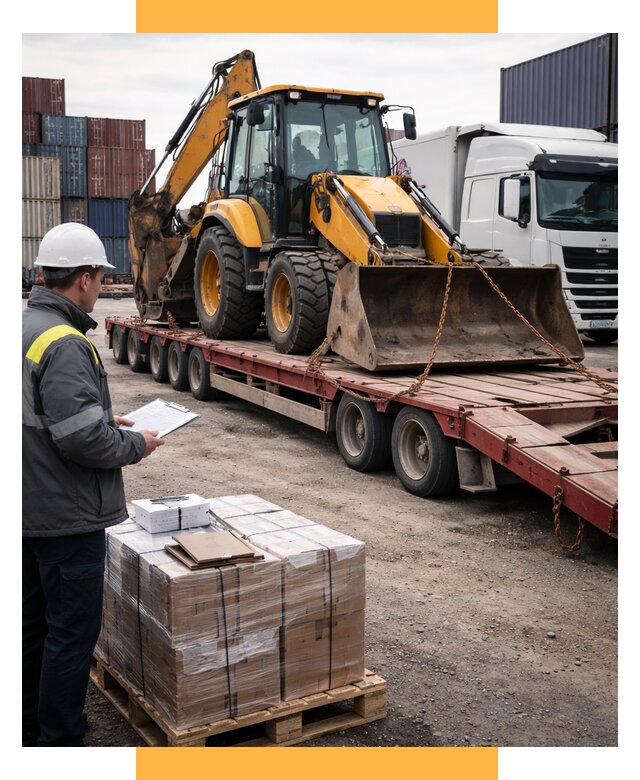 Международная перевозка спецтехники от 45621 р., СетСервис-Брб