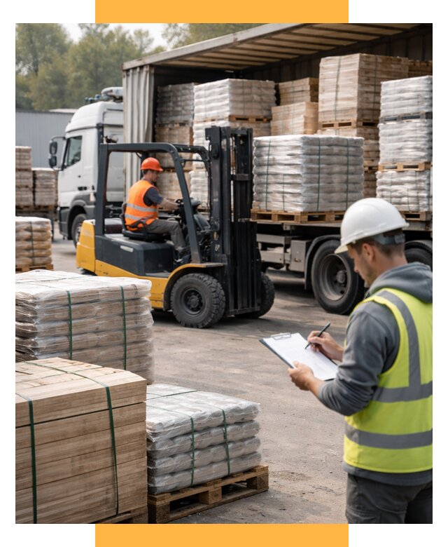 Перевозка строительных материалов от 5576 р. | СетСервис-Брб