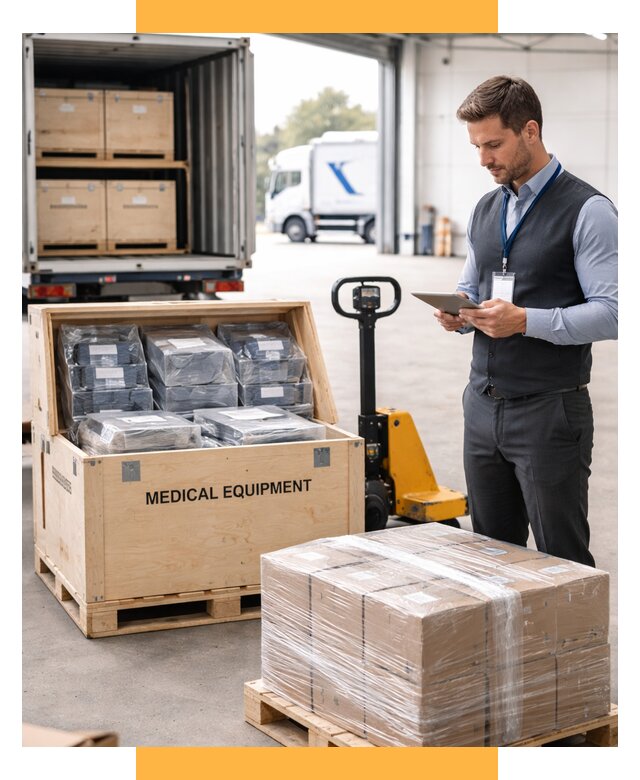 Перевозка медицинского оборудования от 15207 р. в СетСервис-Брб