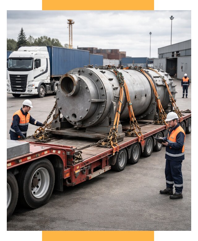 Перевозка тяжеловесных грузов под ключ от 152070 р. | СетСервис-Брб