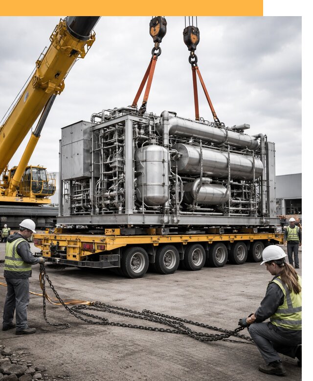 Перевозка тяжеловесных грузов по миру от 152070 руб