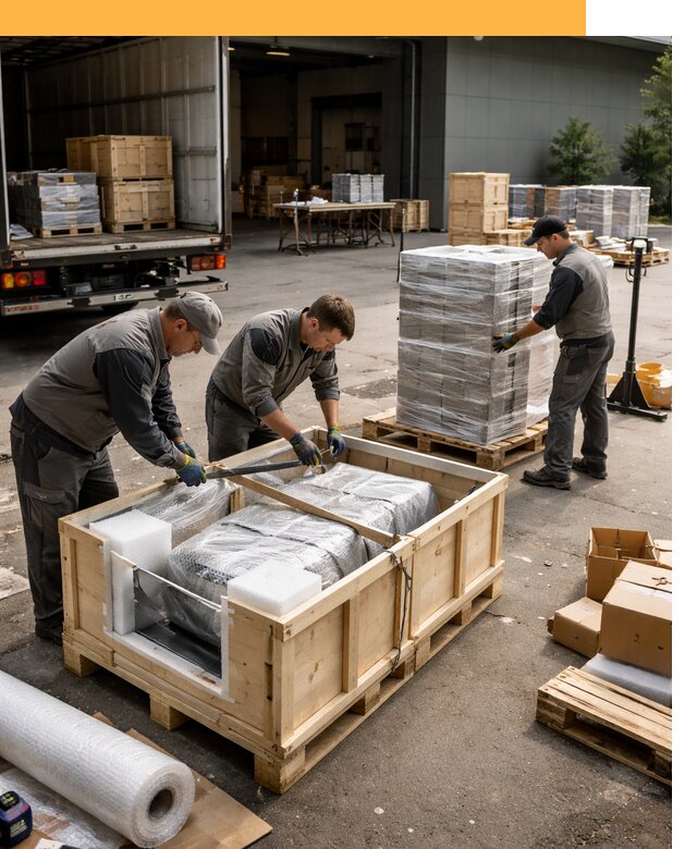 Перевозка выставочных грузов по миру от 25345 руб за м2 с таможней