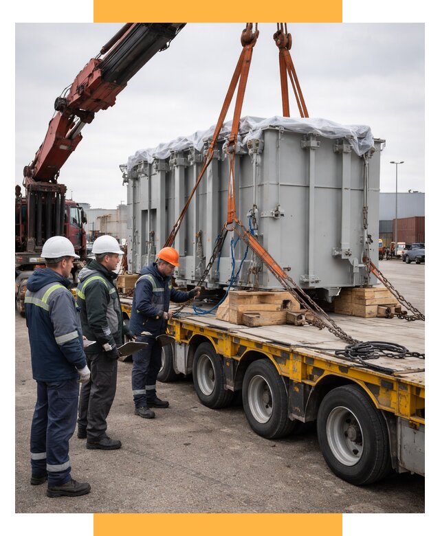 Перевозка проектных грузов под ключ от 35483 р., СетСервис-Брб