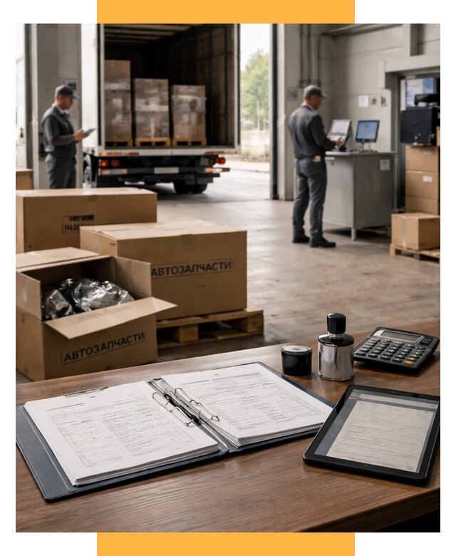 Таможенное оформление автозапчастей под ключ от 8617 р., СетСервис-Брб