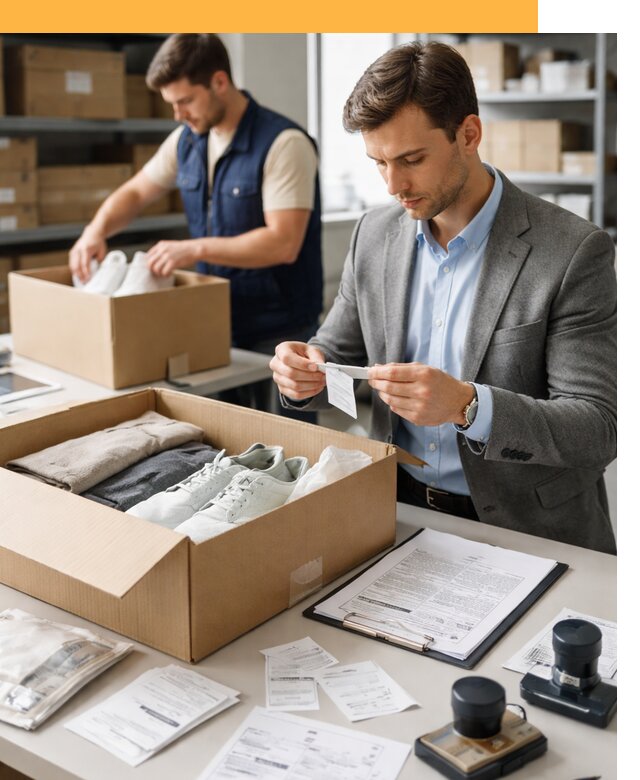 Таможенное оформление одежды и обуви по выгодной цене от 6590 руб